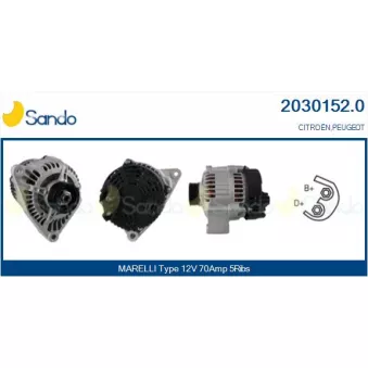 Alternateur SANDO 2030152.0