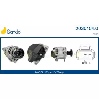 Alternateur SANDO 2030154.0