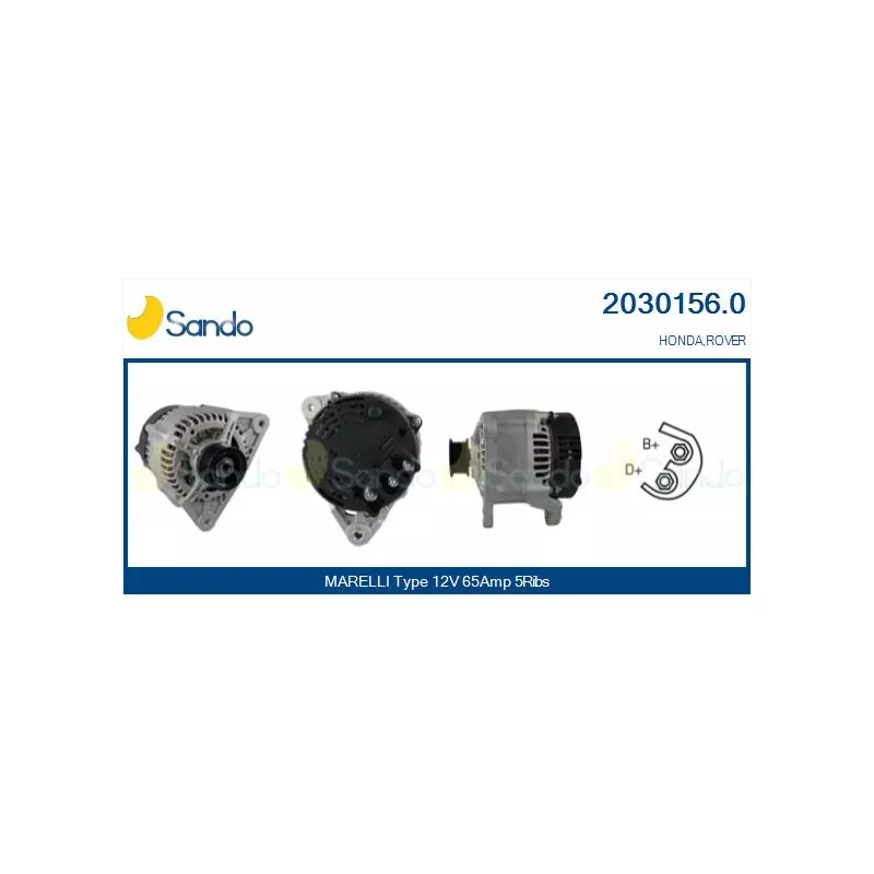 Alternateur SANDO 2030156.0