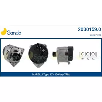 Alternateur SANDO 2030159.0