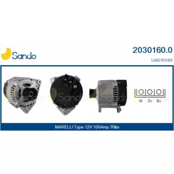 Alternateur SANDO 2030160.0