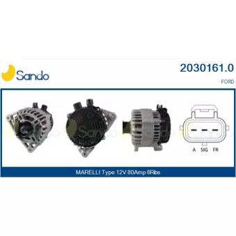 Alternateur SANDO 2030161.0