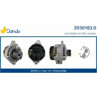 Alternateur SANDO 2030163.0