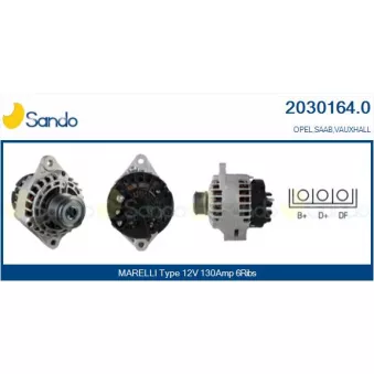 Alternateur SANDO 2030164.0
