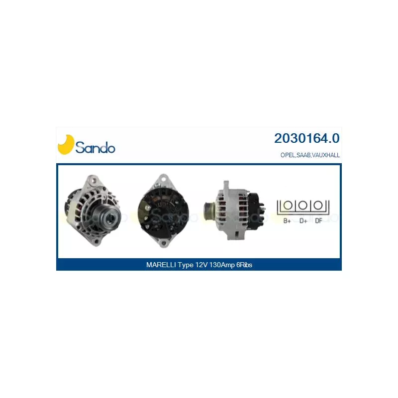 Alternateur SANDO 2030164.0