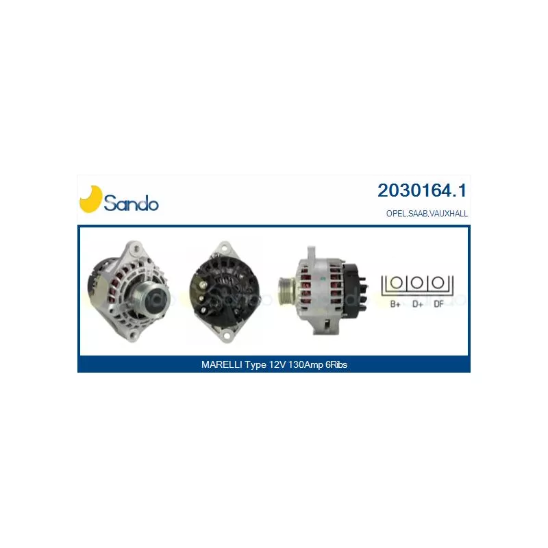 Alternateur SANDO 2030164.1