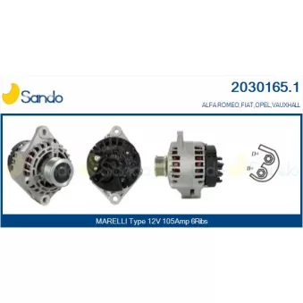Alternateur SANDO 2030165.1