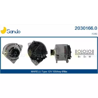 Alternateur SANDO 2030166.0