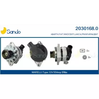Alternateur SANDO 2030168.0