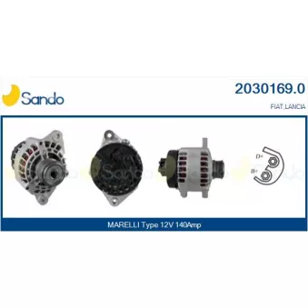 Alternateur SANDO 2030169.0