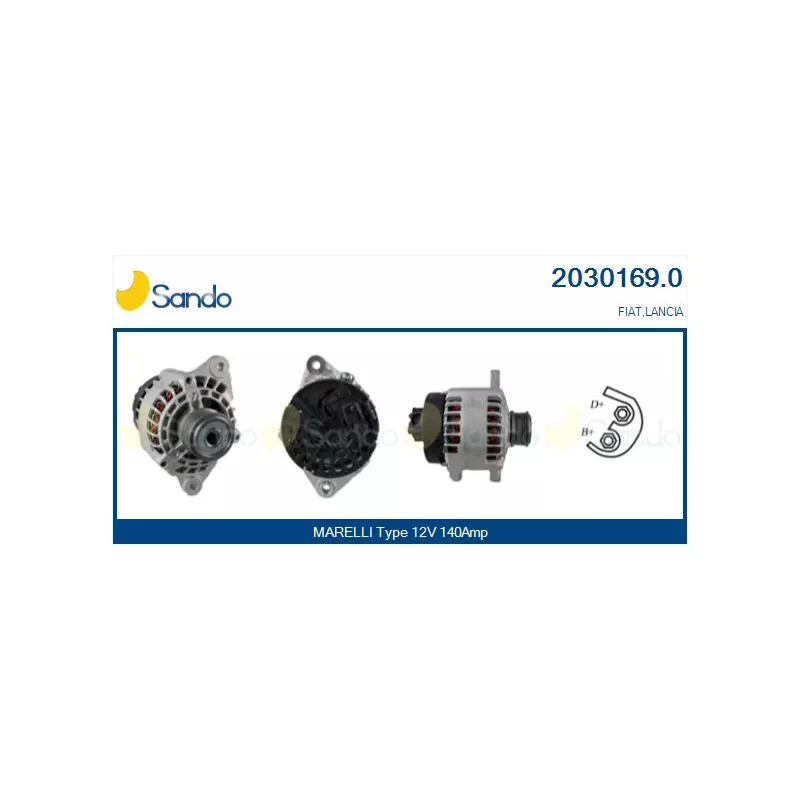 Alternateur SANDO 2030169.0