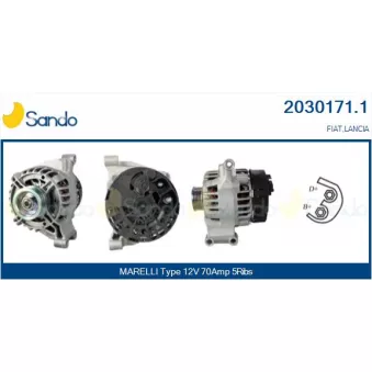 Alternateur SANDO 2030171.1