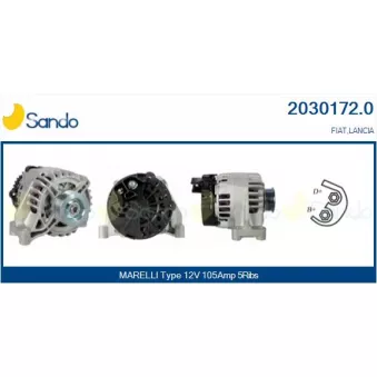 Alternateur SANDO 2030172.0