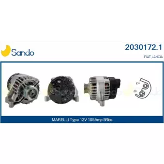 Alternateur SANDO 2030172.1