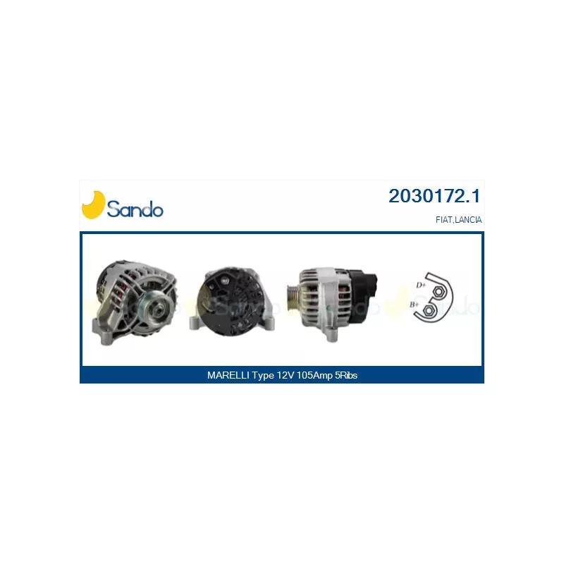 Alternateur SANDO 2030172.1