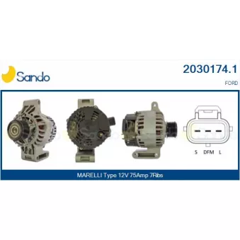 Alternateur SANDO 2030174.1