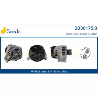 Alternateur SANDO 2030175.0