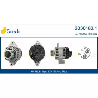 Alternateur SANDO 2030180.1