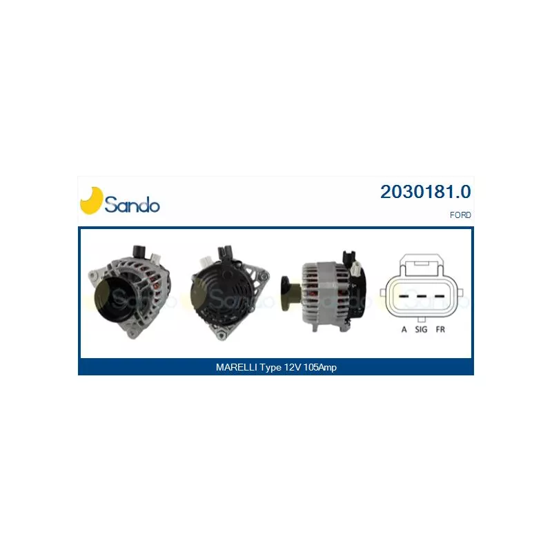 Alternateur SANDO 2030181.0