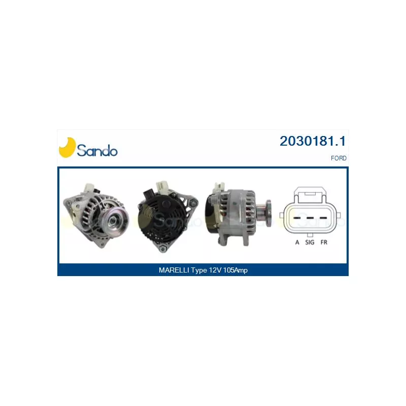 Alternateur SANDO 2030181.1