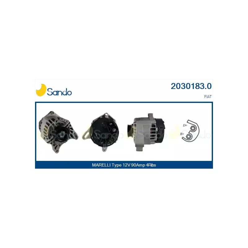 Alternateur SANDO 2030183.0