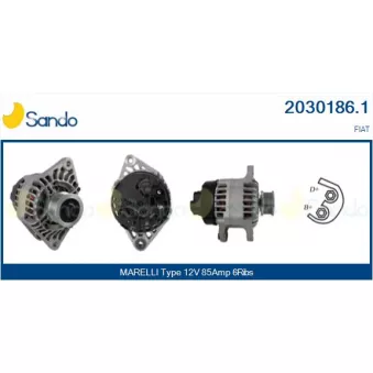 Alternateur SANDO 2030186.1