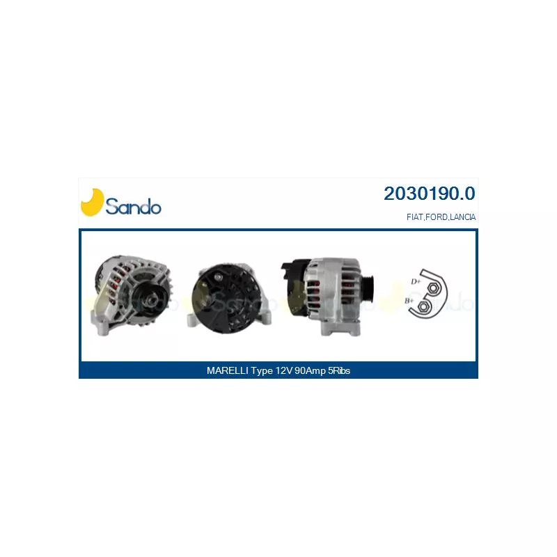 Alternateur SANDO 2030190.0