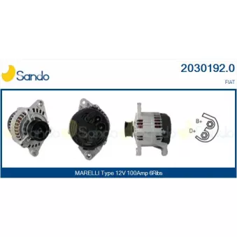 Alternateur SANDO 2030192.0