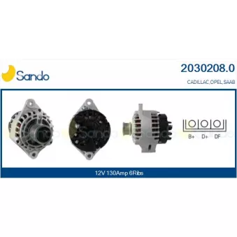 Alternateur SANDO 2030208.0