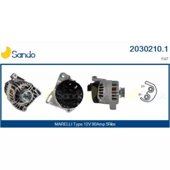 Alternateur SANDO 2030210.1