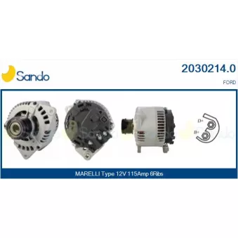 Alternateur SANDO 2030214.0
