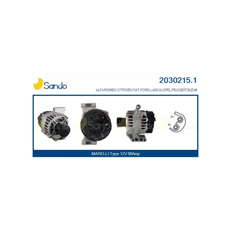 Alternateur SANDO 2030215.1