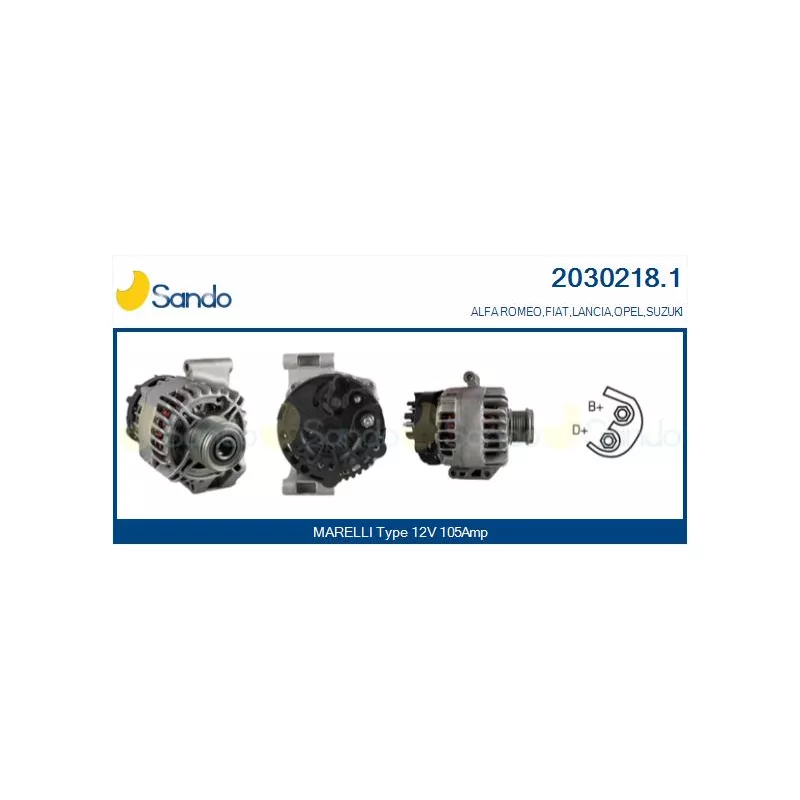 Alternateur SANDO 2030218.1