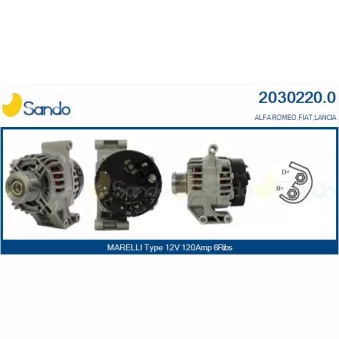 Alternateur SANDO 2030220.0