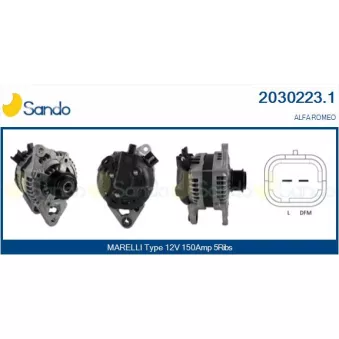 Alternateur SANDO 2030223.1