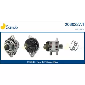 Alternateur SANDO 2030227.1