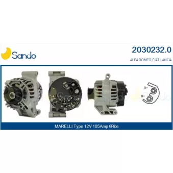 Alternateur SANDO 2030232.0