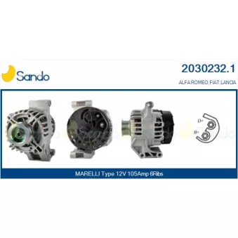 Alternateur SANDO 2030232.1