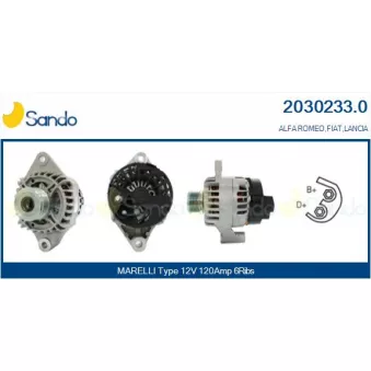 Alternateur SANDO 2030233.0