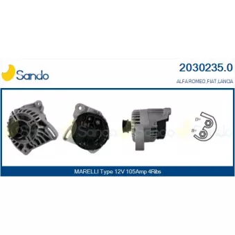 Alternateur SANDO 2030235.0
