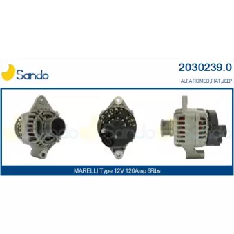 Alternateur SANDO 2030239.0
