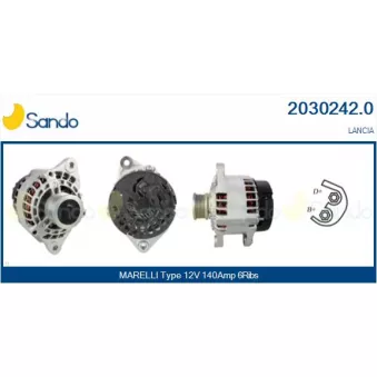 Alternateur SANDO 2030242.0
