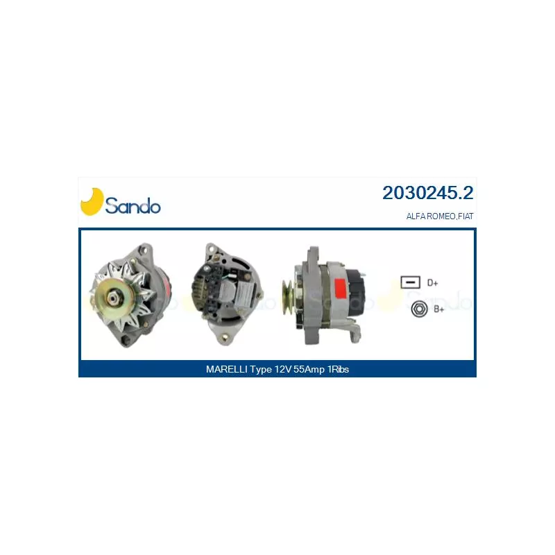 Alternateur SANDO 2030245.2