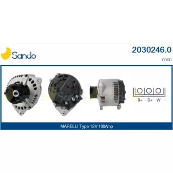 Alternateur SANDO 2030246.0