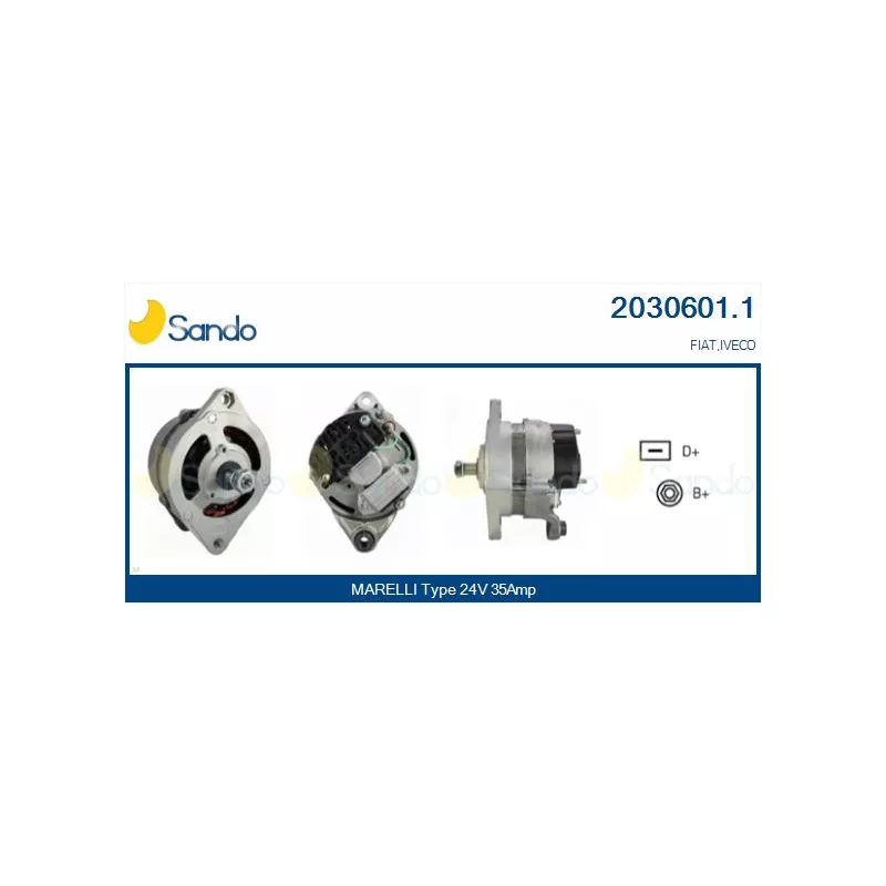 Alternateur SANDO 2030601.1
