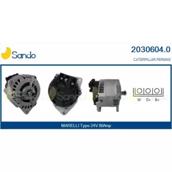 Alternateur SANDO 2030604.0