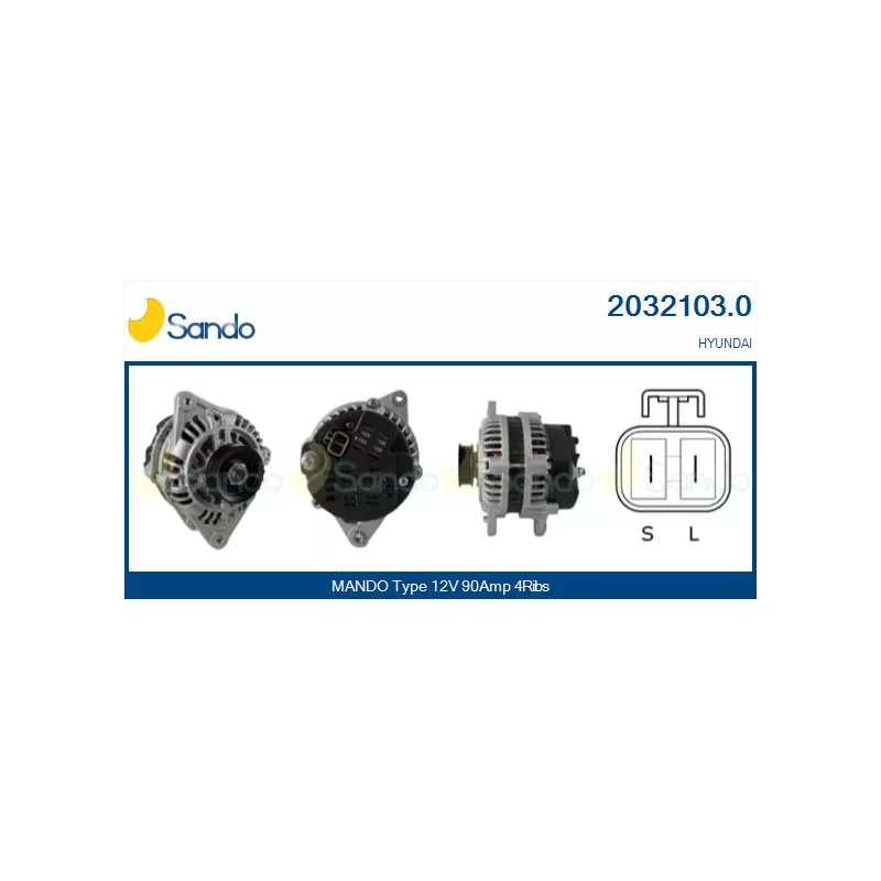 Alternateur SANDO 2032103.0