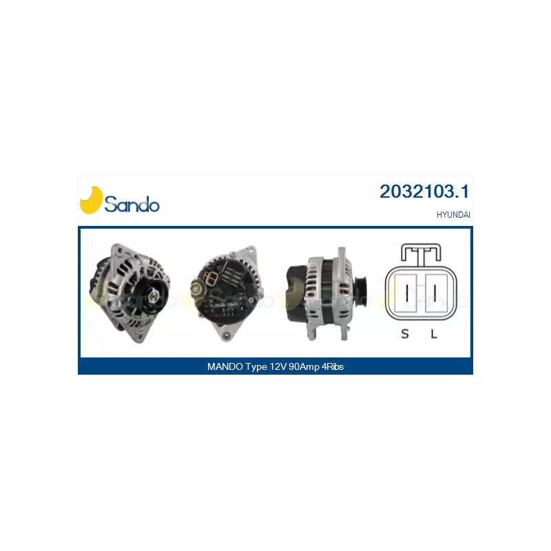 Alternateur SANDO 2032103.1