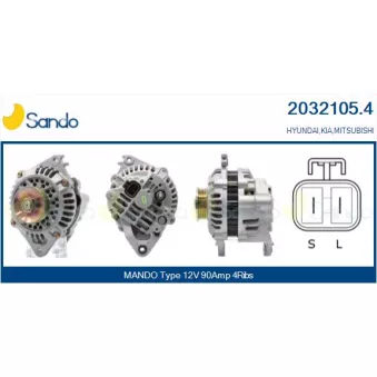 Alternateur SANDO 2032105.4