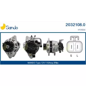 Alternateur SANDO 2032108.0